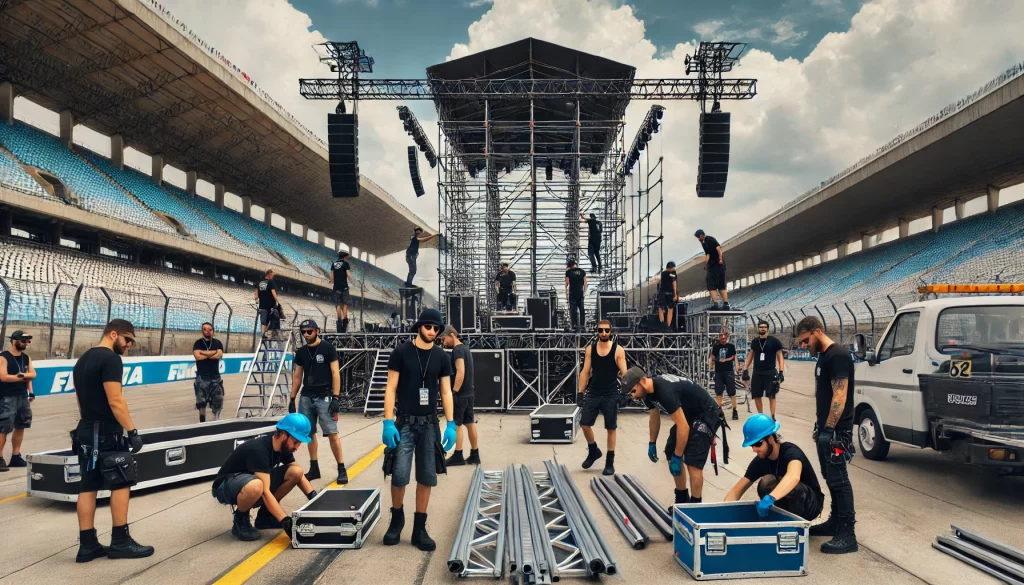Carregar equipamentos em eventos em São Paulo