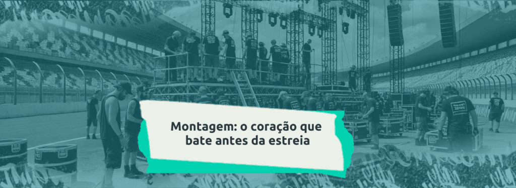 Texto explicar sobre nossa experiencia com montagem.
