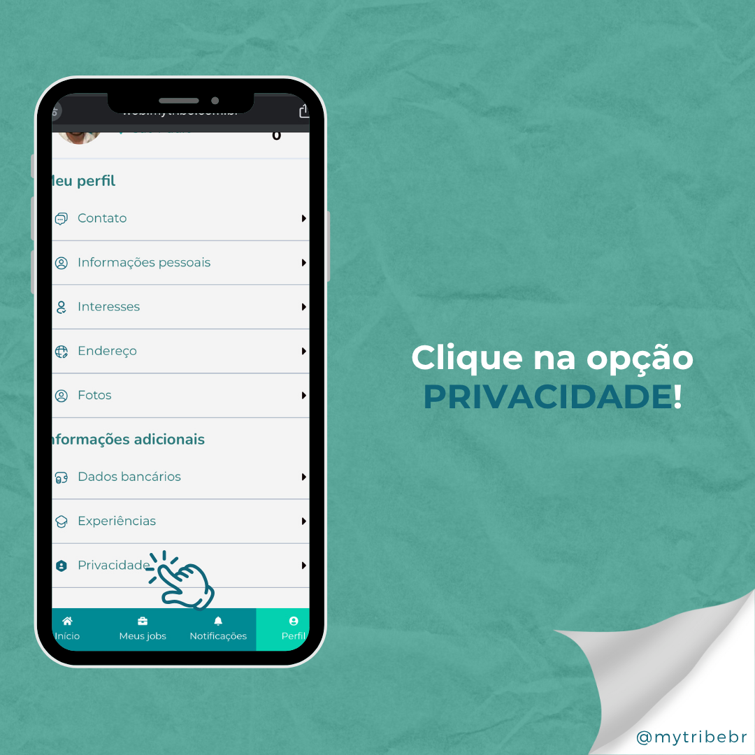 Quer excluir seu cadastro na My Tribe?